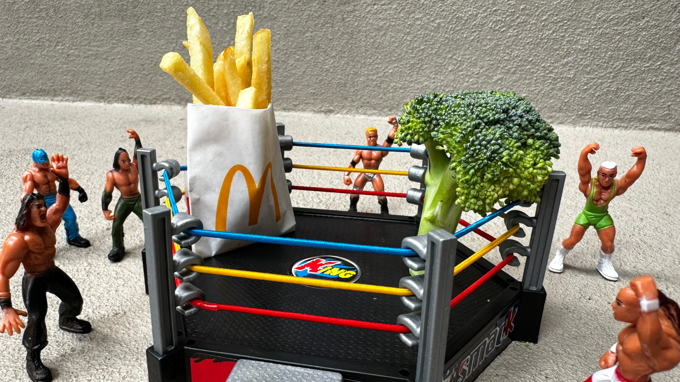 Broccoli vs. French Fries –Round 1